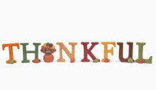 Thanksgiving Shelf Sitter – THANKFUL Turkey Pumpkin Fall Decor | Blossom Bucket