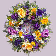 Multiple Holiday Front Door Wreath (Easter, Mother's Day, Spring, Valentine's Day) 4 HOLIDAY 21 inch Roses & Spring Flowers (Free Shipping)