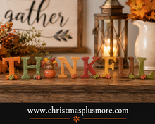 Thanksgiving Shelf Sitter – THANKFUL Turkey Pumpkin Fall Decor | Blossom Bucket
