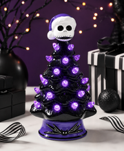 Jack Skellington Christmas Tree – Disney The Nightmare Before Christmas Ceramic Lighted Tabletop Christmas Decor