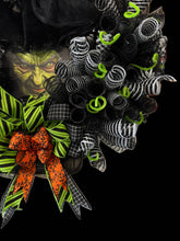 Halloween Witch Wreath - Halloween Best Seller ! Witch's Face Wreath (Free Shipping)