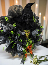 Halloween Witch Wreath - Halloween Best Seller ! Witch's Face Wreath (Free Shipping)