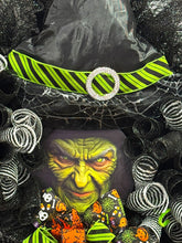 Halloween Witch Wreath #1 Halloween Best Seller ! Witch's Face Wreath (Free Shipping)