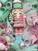Pink Nutcracker Toy Solider  Christmas Swag Wreath Free Shipping