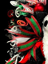 Christmas Jack Skellington Wreath ~ Large 43 Inch Nightmare Before Christmas Inspired Wreath Swag
