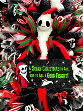 Christmas Jack Skellington Wreath ~ Large 43 Inch Nightmare Before Christmas Inspired Wreath Swag