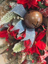Cowboy Western Wreath, Cowboy Santa Swag Wreath