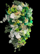 St Patrick’s Day Swag Wreath  Green Shamrock Wreath, Irish Holiday Door Decor, Large St Patrick's Wreath