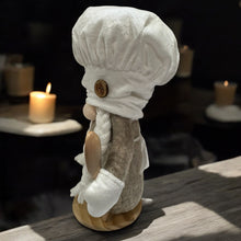 Kitchen Chef Female Gnome Plush Gnome Doll With Rolling Pin & Wooden Spoon Free Shipping