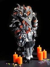 Halloween Witch Swag Wreath  ~ Halloween Mrs. Frankenstein Front Door Wreath  (Free Shipping)