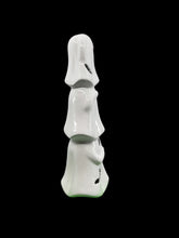 Halloween Lighted Ghost Tree - Ceramic - White Ghosts - 15 tall Battery Free Shipping