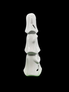Halloween Lighted Ghost Tree - Ceramic - White Ghosts - 15 tall Battery Free Shipping