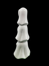 Halloween Lighted Ghost Tree - Ceramic - White Ghosts - 15 tall Battery Free Shipping