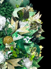 St Patrick’s Day Wreath for Front Door, Green Shamrock Wreath, Irish Holiday Door Decor, Large St Patrick's Wreath
