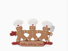 Cookie Baking Crew Gingerbread Christmas Shelf Sitter – Gingerbread Decor, Christmas Kitchen Decoration