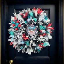 Christmas Jack Skellington Wreath ~ Nightmare Before Christmas Wreath