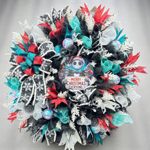 Christmas Jack Skellington Wreath ~ Nightmare Before Christmas Wreath