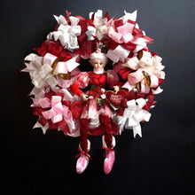 Valentine's Day Pink Fairy &  Roses Door Wreath (Free Shipping)