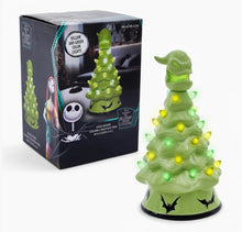 Disney Oogie Boogie Christmas Tree – The Nightmare Before Christmas Ceramic Lighted Tabletop Tree