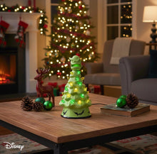 Disney Oogie Boogie Christmas Tree – The Nightmare Before Christmas Ceramic Lighted Tabletop Tree