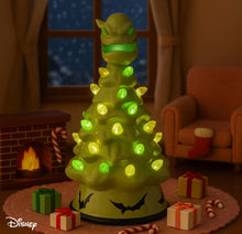 Disney Oogie Boogie Christmas Tree – The Nightmare Before Christmas Ceramic Lighted Tabletop Tree