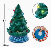 Disney Stitch Christmas Tree – Lilo & Stitch Ceramic Light-Up Tabletop Christmas Decor