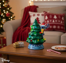 Disney Stitch Christmas Tree – Lilo & Stitch Ceramic Light-Up Tabletop Christmas Decor