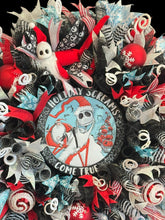 Christmas Jack Skellington Wreath ~ Nightmare Before Christmas Inspired