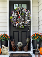 Jack Skellington Nightmare Before Christmas Lighted Halloween Wreath – Pumpkin King