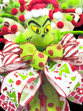 43" Grinch Christmas Tree Topper – Oversized Whimsical Grinch Tree Topper Large Christmas Bow