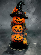Halloween Shelf Sitters Set of 3 | 2D Laser Cut Wood Halloween Decorations | 6 Inch Tabletop Décor