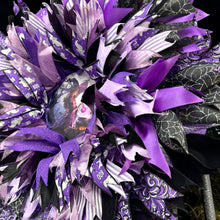 Halloween Purple Witch Wreath  Handmade