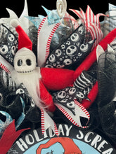 Christmas Jack Skellington Wreath ~ Nightmare Before Christmas Inspired