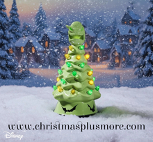 Disney Oogie Boogie Christmas Tree – The Nightmare Before Christmas Ceramic Lighted Tabletop Tree