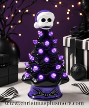 Jack Skellington Christmas Tree – Disney The Nightmare Before Christmas Ceramic Lighted Tabletop Christmas Decor