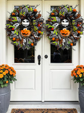 Jack Skellington Nightmare Before Christmas Lighted Halloween Wreath – Pumpkin King Front Door Decor