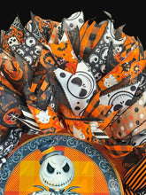 Jack Skellington Nightmare Before Christmas Lighted Halloween Wreath – Pumpkin King Front Door Decor
