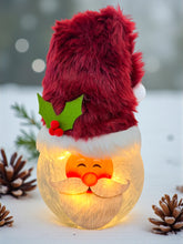 Santa Lamp or Hand-Painted Night Light   Electric