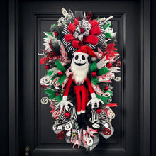 Christmas Jack Swag Wreath ~ Nightmare Before Christmas Inspired Wreath Swag