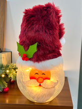 Santa Lamp or Hand-Painted Night Light   Electric