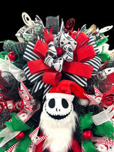 Christmas Jack Swag Wreath ~ Nightmare Before Christmas Inspired Wreath Swag