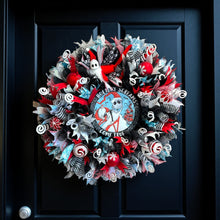 Christmas Jack Skellington Wreath ~ Nightmare Before Christmas Inspired