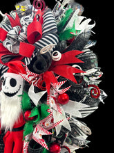 Christmas Jack Swag Wreath ~ Nightmare Before Christmas Inspired Wreath Swag