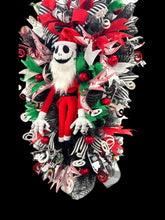 Christmas Jack Swag Wreath ~ Nightmare Before Christmas Inspired Wreath Swag