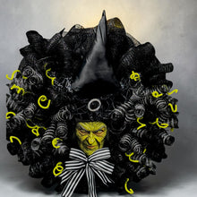 Best Selling Halloween Witch Wreath – Spooky Front Door Décor with Creepy Eyes