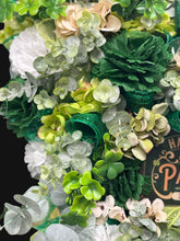 St Patrick’s Day Swag Wreath  Green Shamrock Wreath, Irish Holiday Door Decor, Large St Patrick's Wreath