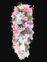 Pink Nutcracker Christmas Swag Wreath
