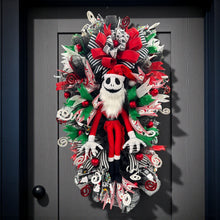 Christmas Jack Swag Wreath ~ Nightmare Before Christmas Inspired Wreath Swag