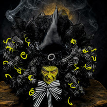 Best Selling Halloween Witch Wreath – Spooky Front Door Décor with Creepy Eyes