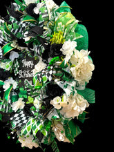 St Patrick's Day Front Door Wreath Green Shamrocks  Double Door Wreaths